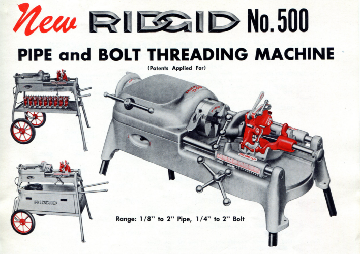 Old RIDGID Poster with logo